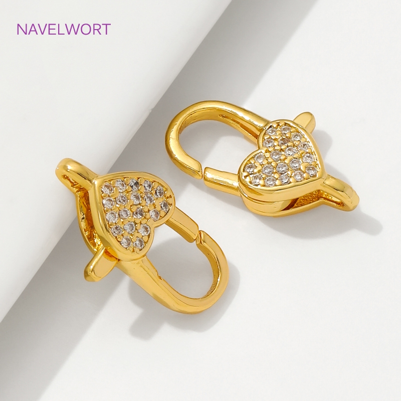 18K Vergulde Ingelegde Zirkoon - Jewelry Making Gold recensie en prijs
