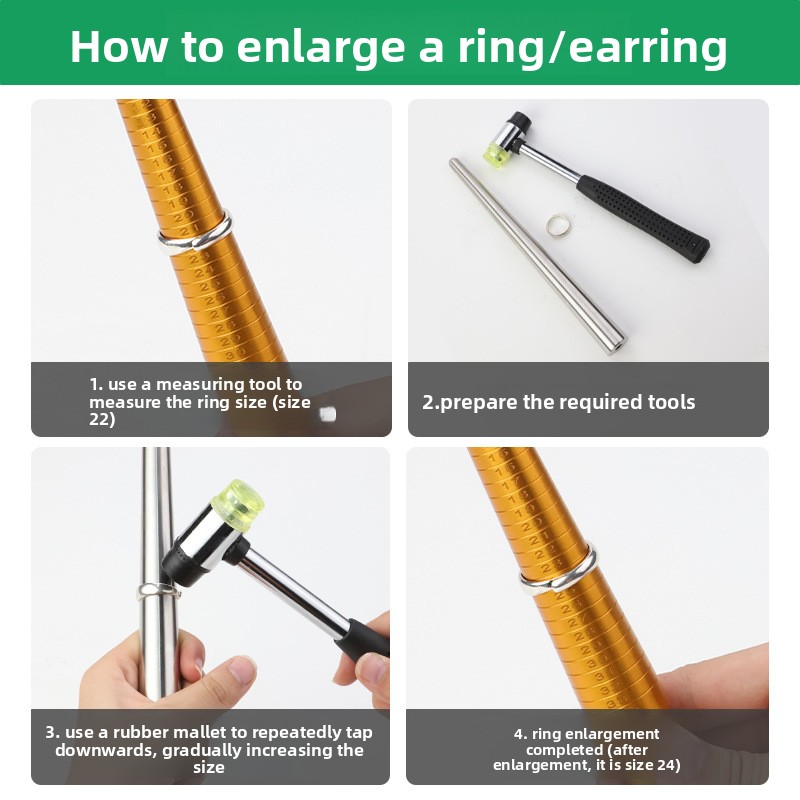 Ring- en oorbel-rechttrekijzer - Jewelry Making Hammer recensie en prijs